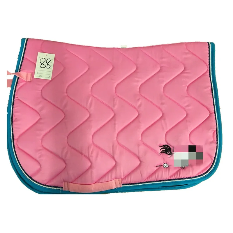 Customizable Cotton Horse Saddle Pad for Equestrians